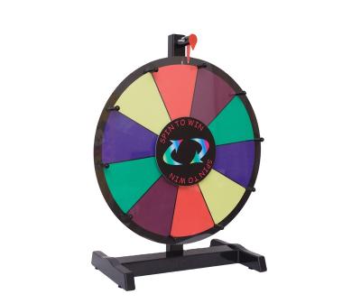 China Lightweight Professional Lucky Draw Wheel of Fortune for Carnival Christmas Gift for sale