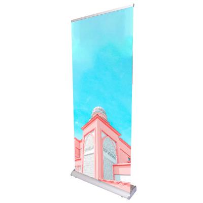 China Shop Advertising Aluminum Rolls Banner Stand Backdrop for sale