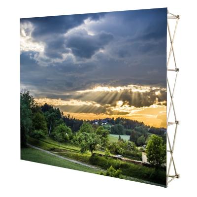 China Decorative Pop Up Wall Backdrop Tension Fabric Display for sale