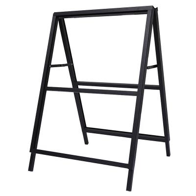 China Iron Iron Poster Stand Advertising Board Rack for sale