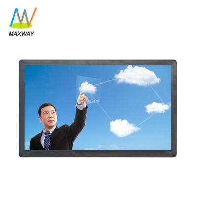 China Metal 1920X1080 Resolution Flat Panel 32 Inch Touch Screen Monitor With DVI , VGA Input for sale