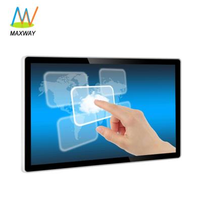 China Aluminum Frame 32 Inch VESA Wall Mount Touchscreen USB TFT LCD Capacitive Touch Screen Monitor 32inch Display for sale