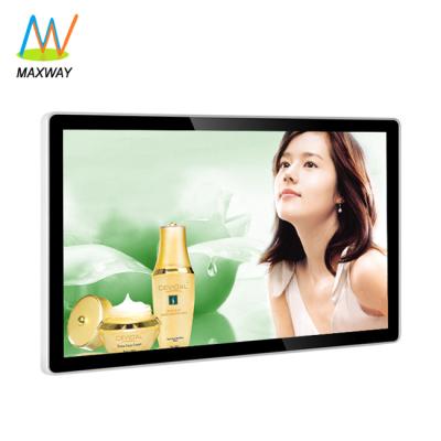 China Aluminum Frame 32 Inch Indoor Wall Mount Android Wifi LCD Advertising Display Screen Digital Signage Ads Player for sale