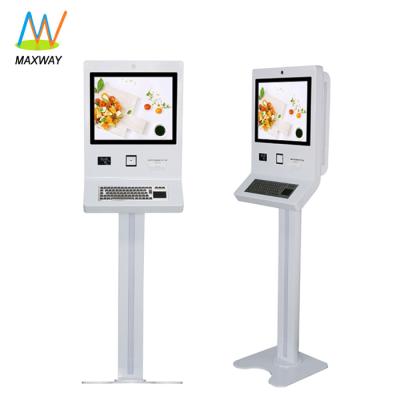 China Hot Sales 19 Inch Indoor Floor Stand Diy All In One Computer Kiosk With 19Inch Keyboard for sale