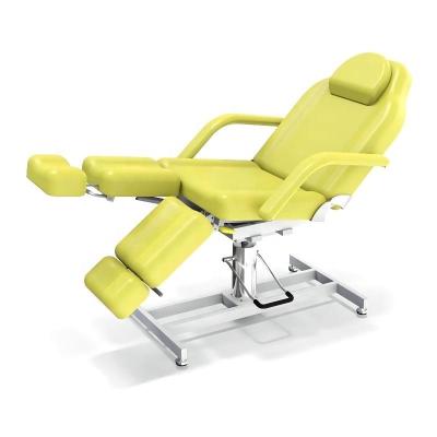 China Professional Electric Massage Table Bed Used Waxing Cover Beauty Massage Chair For Salon Fashion for sale