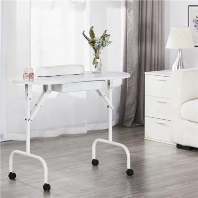 China Contemporary Portable Manicure Nail Table With Dust Collection Salon Equipment Furniture for sale