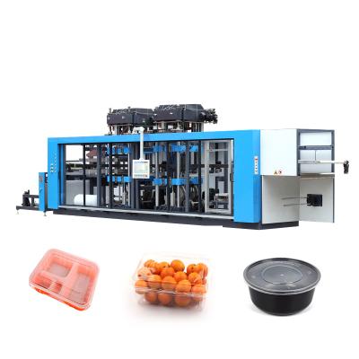 China Hotels Thermoforming Plastic Container Machines Thermoforming Plastic Egg Tray Machine for sale