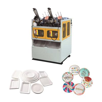 China Hotels Best Quality Fully Automatic Paper Soup Plate Making Machine Price List for sale