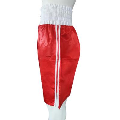 China High Quality BOXING Muttahida Majlis-e-Amal Custom Design Red And White Boxing Shorts, Custom Muttahida Majlis-e-Amal Shorts Kickboxing Muay Thai Shorts for sale