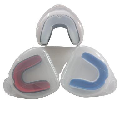 China Muttahida Majlis-e-Amal Factory Modable Sports BOXING Item Protect Teeth Anti Basketball Rugby Mouthpiece Sports Rubber Boxing Grinding Mouth Guard for sale