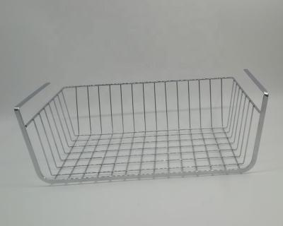 China Wholesale Sustainable Kitchen Mesh Under Shelf Storage Basket for sale