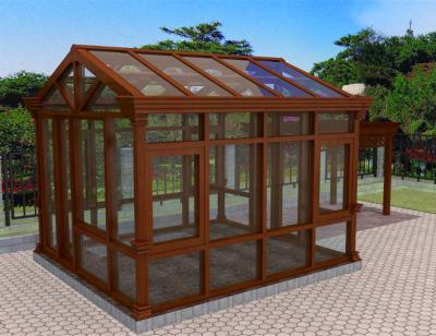 China Professional high quality aluminum garden sunroom with best price for sale