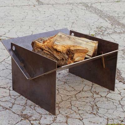 China Outdoor home decoration garden /outdoor portable corten steel brazier fire pit for sale