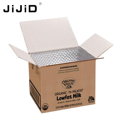 China JiJiD Factory Recyclable Food Transport Corrugated Box Insulation Box Gift Boxes for sale