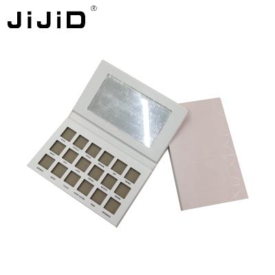 China Beauty Cosmetic Recyclable JiJiD Eyeshadow Palette Eyeshadow Bulk Packaging With Private Label for sale