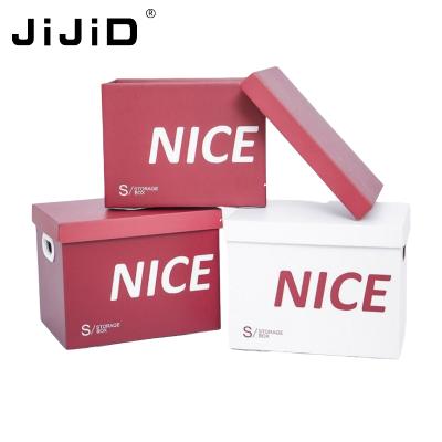 China JiJiD Low Price Archival Paper Storage Box Recyclable Banker Box for sale