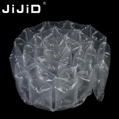 China JIJID Eco-friendly Air Pillow Packaging Film Air Cushion Plastic Bag Filling Air Filled Bags Packaging for sale