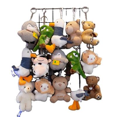 China Wholesale Teddy Bear Plush Keychain Animal Hanging Decoration Factory Dinosaur Key Chain for sale