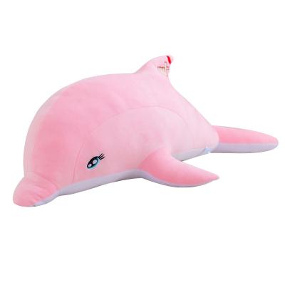 China Sea Animal Toy Stuffed Soft Plush Dolphin Stuffed Animal Dolphin Baby Toy for sale