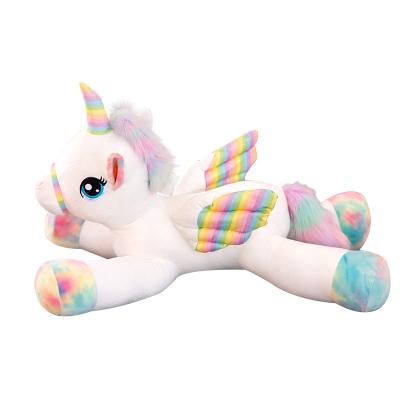 China Pegasus Unicorn Plush Toy Color Fantasy Unicorn Stuffed Soft Toy for sale