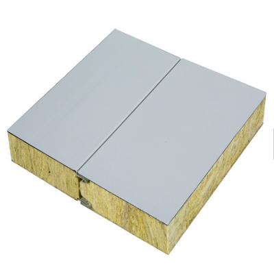 China Modern High Density Mineral Wool Rock Wool Sandwich Roof Panel for sale