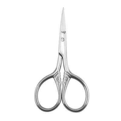 China Amazon Right Handed Scissors Sell Eyebrow Clippers Manicure Raised Scissors With Stainless Steel Handle for sale