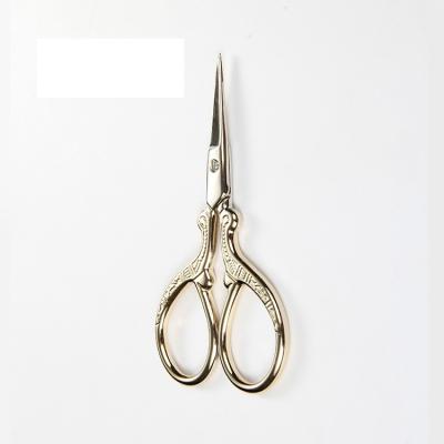 China 3CR13 Scissors Embroidery Thinning Scissors Eye Correction Scissors Factory Direct Sales Hair Clippers for sale