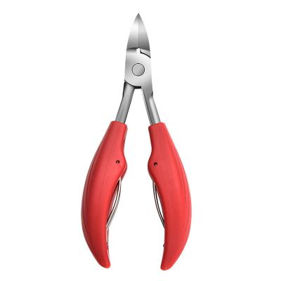 China Finger High Performance Chick-nosed Plastic Pliers Stainless Steel PP Nail Clippers for sale