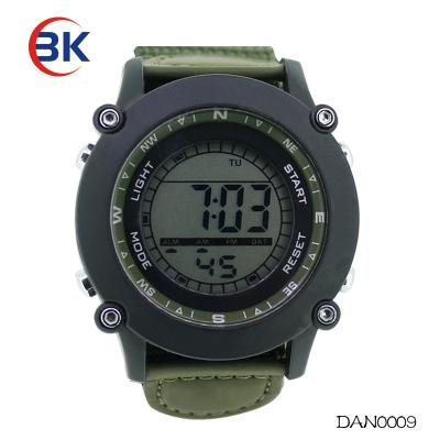 China Auto Date Fashionable Men Watch Military Nylon Strap Watch Hand Digital Watch for sale