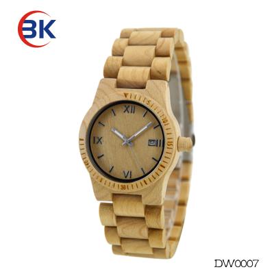 China Automatic Date Ali Baba Express Wholesale Wooden Watches Mens Wrist Luxury for sale