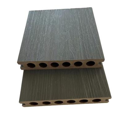 China Wholesale Custom Eco-Friendly Nature Wood Colorful Grain Co-extruded Waterproof Wood Yard Wpc Plastic Composite Decking Flooring for sale