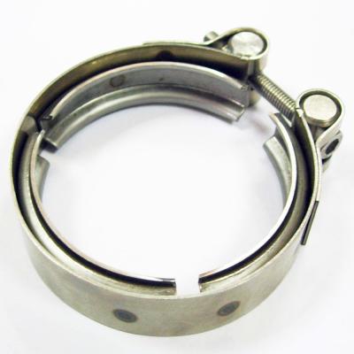 China Pipe Clamp Quick Released V Style Groove High Pressure Hose Clamp / Pipe Clamp for sale