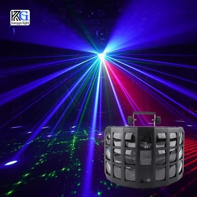 China Stage  Stage Laser Equipment DMX Laser Effect Light 3 Layer Butterfly Laser Light for Wedding Christmas for sale