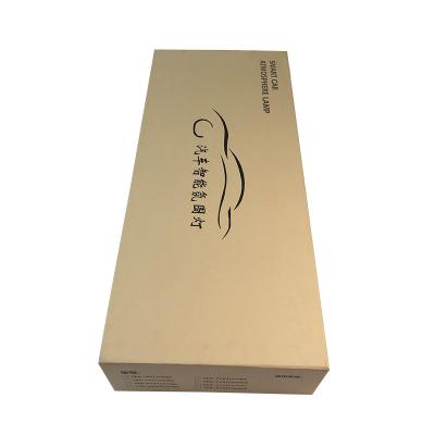 China Recyclable Custom Eco Friendly Recycled Kraft Paper Material Rigid Gift Box With Lid for sale