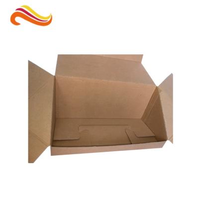 China Recycled Materials Cardboard Packaging Box Custom Foldable Display For Wholesale for sale