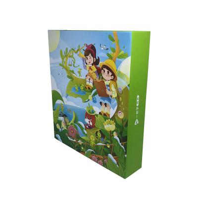 China Recyclable Colored Hardboard Flip Top Custom Logo Printed Hollow Book Shaped Luxury Magnetic Gift Box for sale