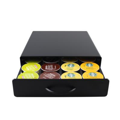 China 2020 sales20pcs Sustainable Hot Coffee Dolce Enthusiasm Capsules Drawer Pods Rack for sale