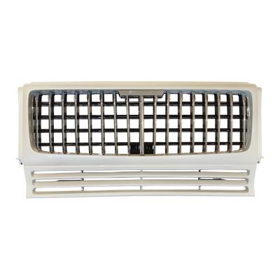 China ABS Concept 1990-2018 W463 GT Front Car Grille White Frame G-Class Silver for sale