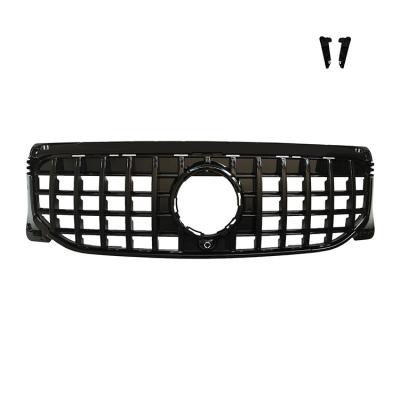 China Car Accessories ABS GT Front Car Grille Chrome Grille For Mercedes Benz GLB Class X247 Black Silver GT Front Car Grille 2020+ for sale