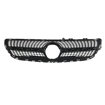 China ABS Front Grille For Mercedes Benz Cls W218 Diamond Grille Body Kit Parts 2016-2018 for sale