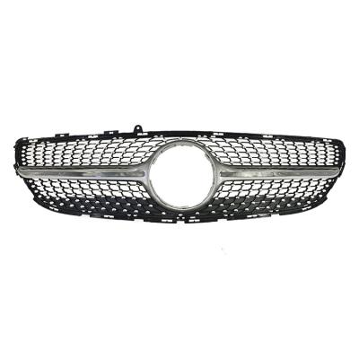 China ABS Car Parts Auto Spare Machinery Star Diamond Front Grill Grille For Mercedes Benz Cls Class W218 2016-2018 for sale