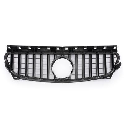 China Hot Sale Sport Chrome/Black Grill Front Bumper Kit Mesh Grille 2013-2015 For Cla Class W117 GT for sale