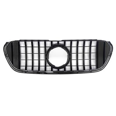 China ABS Chrome / Black Gloss Custom Diamond Grille For Mercedes Car Grilles Br470 Class Grille 2018+ for sale