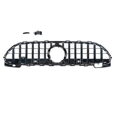 China Factory Price Sale Car Grille Front Face Grille For Mercedes C-Class W206 Benz W206 Sports Modified GT Vertical Bar 2020+ for sale