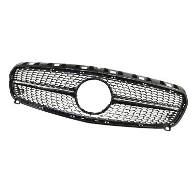 China ABS Car Grille For Benz A Class W176 GT Black/Chrome 2013-2015 for sale