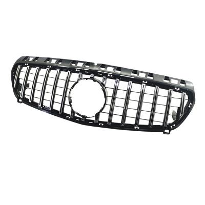 China 2013-2015 Benz W176 Car Grille Net Mesh Cover Front Grille For ABS Styling Auto Black Car Spare Parts for sale