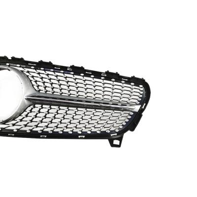 China ABS Front Bumper Grille 2016-2018 Diamond Grille For Benz A Class W176 for sale