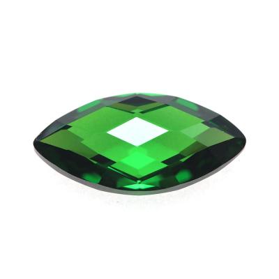 China For Jewelry Making Diy Jewelry Accessories Keliji Hot Sales Marquise Shape Green Cubic Zirconia For Jewelry Making for sale