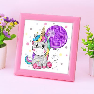 China New Small and Easy Classic/Postmodern Unicorn DIY 5D Diamond Painting Kits Without Frame for Beginner for Kids for sale