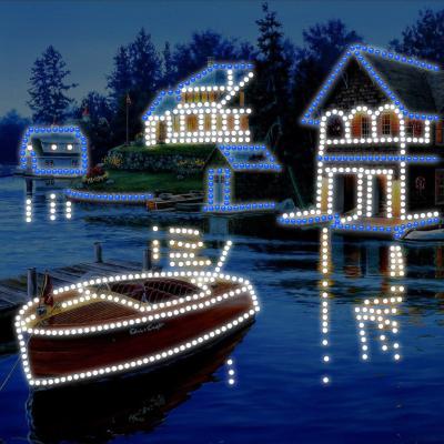 China New Classical/Postmodern Luminous Special Shaped Landscape Art Wall Decor Modern 5d Diamond Painting Glowing Diamond Embroidery Resin Drill Diy Gift for sale